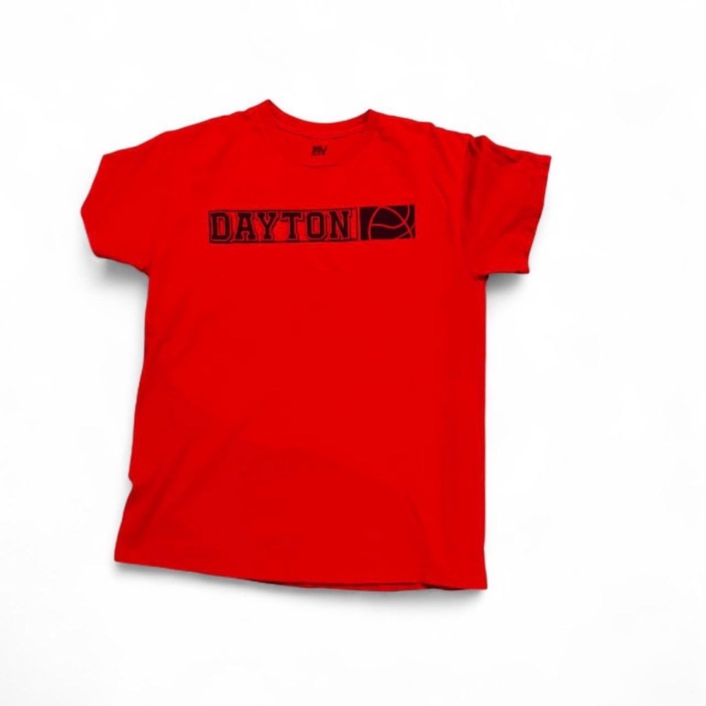 MV Sport Red Dayton Basketball Tee